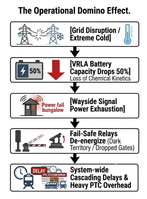 Railway Signaling Backup Power | Falcon UPS, Falcon Electric Inc.